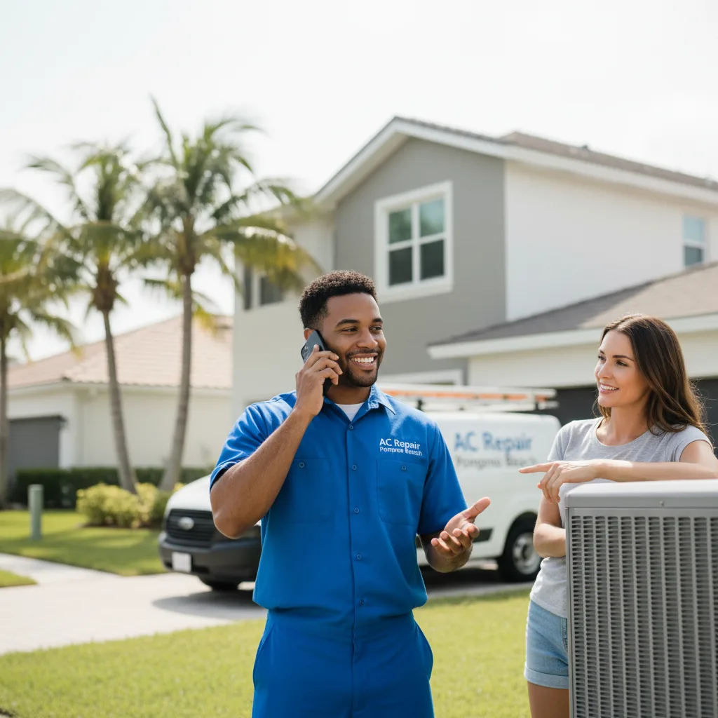 AC Repair Pompano Beach customer support in East Earl